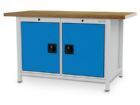 Bedrunka+Hirth Kastenwerkbank 2 x Flügeltüren Breite 1500 x Tiefe 750 x Höhe 859 mm