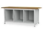 Bedrunka+Hirth Kastenwerkbank Gehäuse mit Arbeitsplatte 2000 x 750 x 959 mm