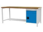 Bedrunka+Hirth Kastenwerkbank mit Ablagefläche sowie Flügeltür 2000 x 750 x 859 mm
