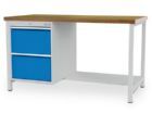 Bedrunka+Hirth Kastenwerkbank Tiefe 750 mm Rastermaße R 18-24 2 x Schubladen 