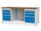 Bedrunka+Hirth Kastenwerkbank aus verschweißter Stahlkonstruktion 2000 x 750 x 959 mm