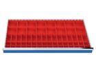 Bedrunka+Hirth Kleinteilekästen Set 64 teilig R 48-24 BxTxH 1200 x 600 x 65 mm