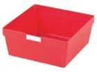 Bedrunka+Hirth Kleinteilekasten 4 er Set Blendenhöhe 100 mm BxTxH 150 x 150 x 65 mm Rot