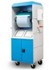 Bedrunka+Hirth Reinigungsstation Kubik 5S Maße 690 x 530 x 1690 mm mit Lochplatte