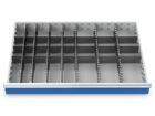 Bedrunka+Hirth Metalleinteilung Set 31 teilig R 36-24 Blendenhöhen 200 / 250 / 300 mm