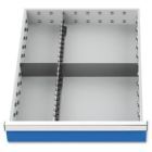 Bedrunka+Hirth Metalleinteilung Set 3-teilig R 18-24 Blendenhöhen 100/125 mm 450 x 600 x 100 mm