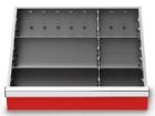 Bedrunka+Hirth Metalleinteilung Set 5 teilig R 18-16  lendenhöhe 75 mm BxTxH 450 x 400 x 75 mm