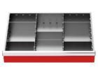 Bedrunka+Hirth Metalleinteilung Set 7 teilig R 24-16 Blendenhöhe 150 mm BxTxH 600 x 400 x 150 m