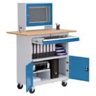 Bedrunka+Hirth Mobile Office 2 mit Monitoraufsatzgehäuse 1200 x 700 x 1196 mm