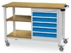 Bedrunka+Hirth Mobile Werkbank R 18-16 Schubladenanzahl 5 Maße 1200 x 540 x 880 mm