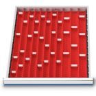 Bedrunka+Hirth Muldenplatten Set 46 teilig R 18-24 Blendenhöhe 50 / 75 mm BxH 450 x 30 mm