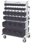 Bedrunka+Hirth Multiwagen mit Schienen zum Einhängen 990 x 610 x 1450 mm