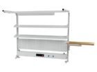 Bedrunka+Hirth Multiwand Aufbau mit Obergestell sowie Lochwand 1500 x 1250 mm