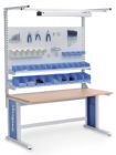 Bedrunka+Hirth Multiwand Aufbau workergo Obergestell und 2 Fachböden 1500 x 750 x 1250 mm