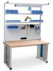 Bedrunka+Hirth Powerline 4 Arbeitsplatzsystem mit Energieleiste 1500 x 750 mm