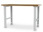 Bedrunka+Hirth Reihenwerkbank 2000 x 750 x 859 - 1059 mm stufenlos höhenverstellbar RAL 7035