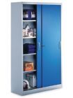 Bedrunka+Hirth Schiebetürenschrank mit Dreh Druckzylinderschloss 1200 x 400 x 1950 mm