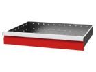 Bedrunka+Hirth Schublade BxTxH 600 x 400 x 100 mm mit Schienen R 24-16 Blendenhöhe 100 mm