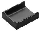 Bedrunka+Hirth Schubladeneinteilung Aqurado 1 muldig Endstück BxTxH 72 x 92 x 24 mm