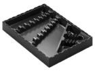Bedrunka+Hirth Schubladeneinteilung Aqurado Gabelringschschlüsselbox BxTxH 240 x 336 x 48 mm