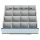 Bedrunka+Hirth Schubladeneinteilung R 24-24 mit Metalleinteilung Front 150 mm für TSM-Schrank