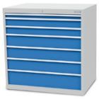 Bedrunka+Hirth Schubladenschrank 7 Schubladen mit Verriegelung 1005 x 736 x 1019 mm