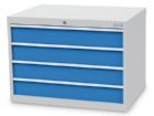 Bedrunka+Hirth Schubladenschrank 4 Schubladen mit Blende 1005 x 736 x 719 mm