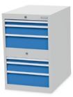 Bedrunka+Hirth Schubladenschrank 6 fach mit Vollauszug 555 x 736 x 819 mm