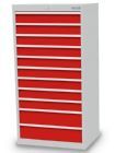 Bedrunka+Hirth Schubladenschrank hoch mit 11 Schubladen 680 x 500 x 1319 mm