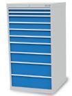 Bedrunka+Hirth Schubladenschrank 10 fach mit Einzelverriegelung 705 x 736 x 1319 mm