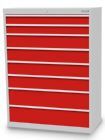 Bedrunka+Hirth Schubladenschrank mit 8 gleichgroßen Schubladen 980 x 500 x 1319 mm