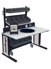 Bedrunka+Hirth Arbeitsplatzsystem workergo mit Kurbelverstellung B 1500 mm Last bis 200 kg