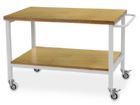 Bedrunka+Hirth Transportwagen mit Arbeitsplatte Buche Multiplex H 859 mm