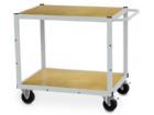 Bedrunka+Hirth Transportwagen mit 2 Holzfachböden Maße 900 x 620 x 860 mm