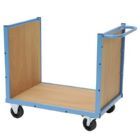 Bedrunka+Hirth Transportwagen mit Holzboden Vorder- und Rückwand 900 x 620 x 860 mm