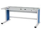 Bedrunka+Hirth workergo Grundgestell Höhe von 670 bis 1015 mm verstellbar RAL 7035 50