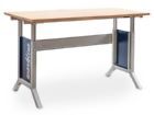 Bedrunka+Hirth workline Grundgestell Höhe 735 bis 1100 mm aus Stahl mit Buchenplatte