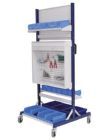 Bedrunka+Hirth Workrastermobil Doppelseitig mit Multirolladenschrank 1000 x 960 x 2198 mm