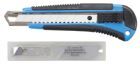 BGS Abbrechmesser Klingenbreite 18 mm in Blau