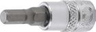 BGS Bit Einsatz Innensechskant 5 mm Antrieb Innenvierkant 6,3 mm 1/4 Zoll