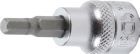 BGS Bit Einsatz Innensechskant 5 mm Antrieb Innenvierkant 10 mm 3/8 Zoll