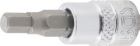 BGS Bit Einsatz Innensechskant 3/16 Zoll Antrieb Innenvierkant 6,3 mm 1/4 Zoll