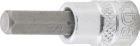 BGS Bit Einsatz Innensechskant 1/4 Zoll Antrieb Innenvierkant 6,3 mm 1/4 Zoll