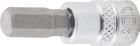 BGS Bit Einsatz Innensechskant 9/32 Zoll Antrieb Innenvierkant 6,3 mm 1/4 Zoll