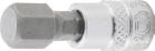 BGS Bit Einsatz Innensechskant 3/8 Zoll Antrieb Innenvierkant 6,3 mm 1/4 Zoll