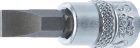 BGS Bit Einsatz Schlitz 7 mm Antrieb Innenvierkant 6,3 mm 1/4 Zoll