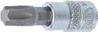 BGS Bit Einsatz T-Profil T45 Antrieb Innenvierkant 6,3 mm 1/4 Zoll