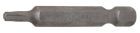 BGS Bit T15 Länge 50 mm Antrieb Außensechskant 6,3 mm 1/4 Zoll T-Profil