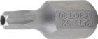 BGS Bit Länge 30 mm Antrieb Außensechskant 10 mm 3/8 T-Profil T30