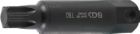 BGS Bit Länge 100 mm Antrieb Außensechskant 22 mm T-Profil T80